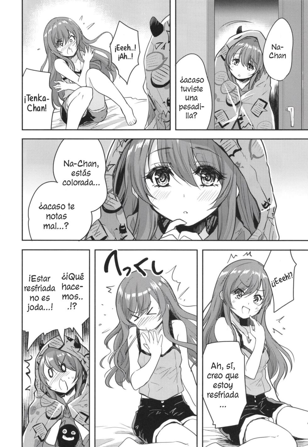 [Ngmyu (Tohgarashi Hideyu)] Na-Chan o Netsu de Acchicchi. Tenka Ugokimasu. (THE iDOLM@STER Shiny Colors) [Spanish] [Nekomi Fansub] [Digital] - Page 5