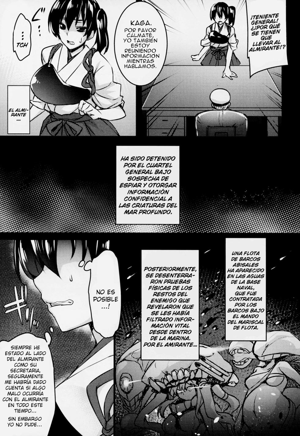 (C88) [Himeya (Abe Inori)] Seisai Kuubo ga Netoraremashite | Mi Esposa Acorazada Me Es Infiel (Kantai Collection -KanColle-) [Spanish] [Lo Hago por Diversión] - Page 5