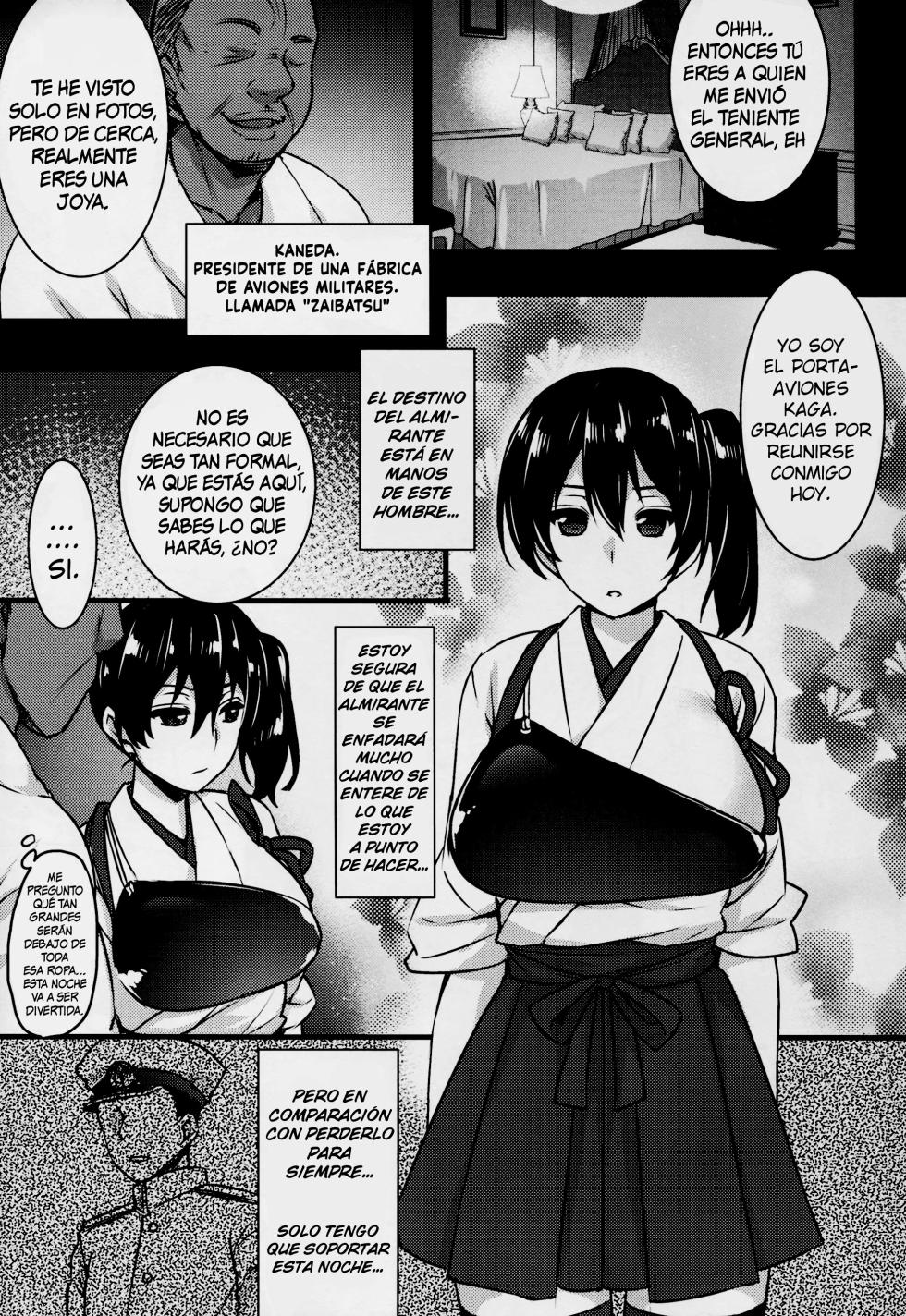 (C88) [Himeya (Abe Inori)] Seisai Kuubo ga Netoraremashite | Mi Esposa Acorazada Me Es Infiel (Kantai Collection -KanColle-) [Spanish] [Lo Hago por Diversión] - Page 7