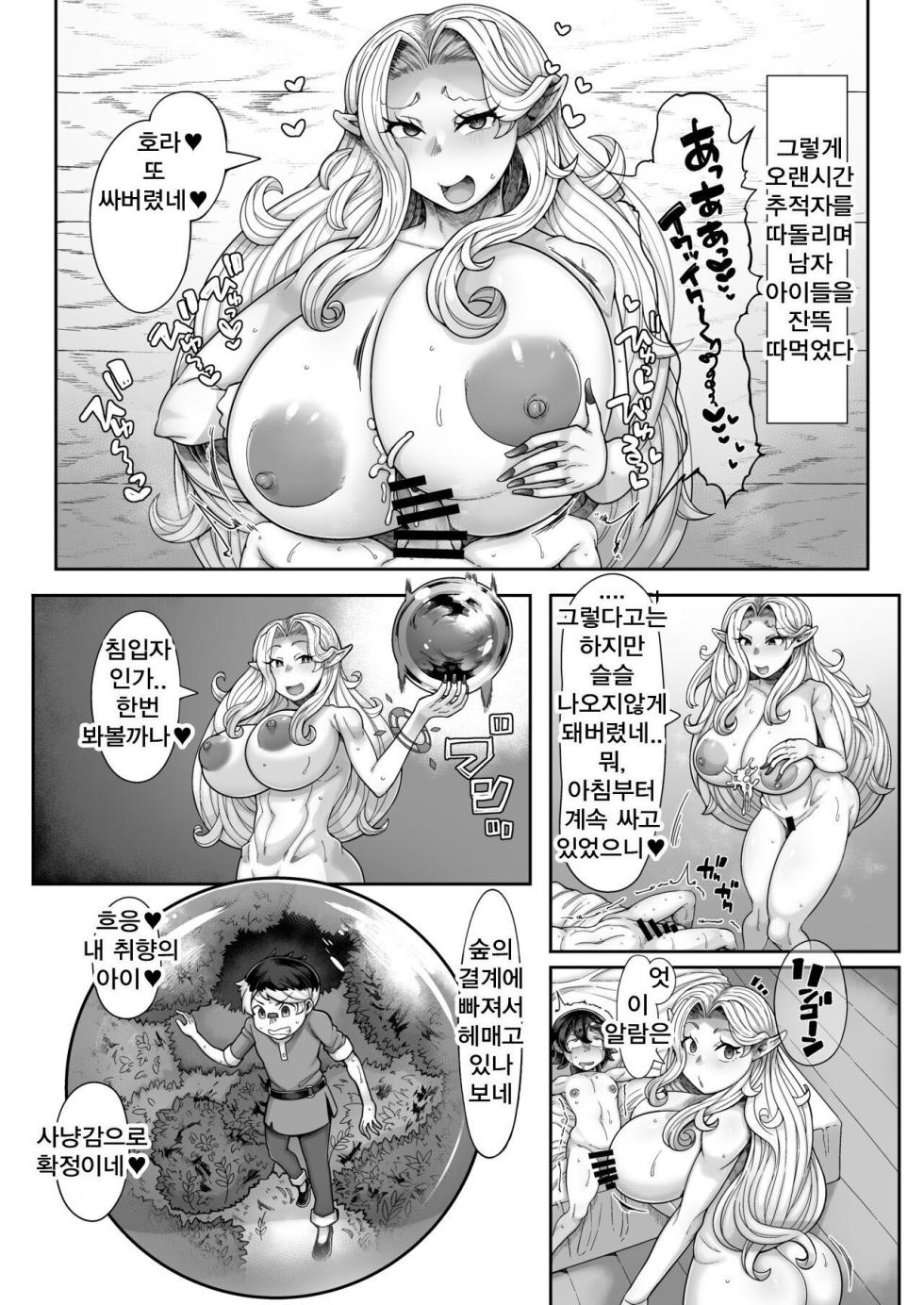 [Torinosu (Tanba Toki)] Elf Ofiria no Sakusei Kiroku [Korean] [Digital] - Page 17