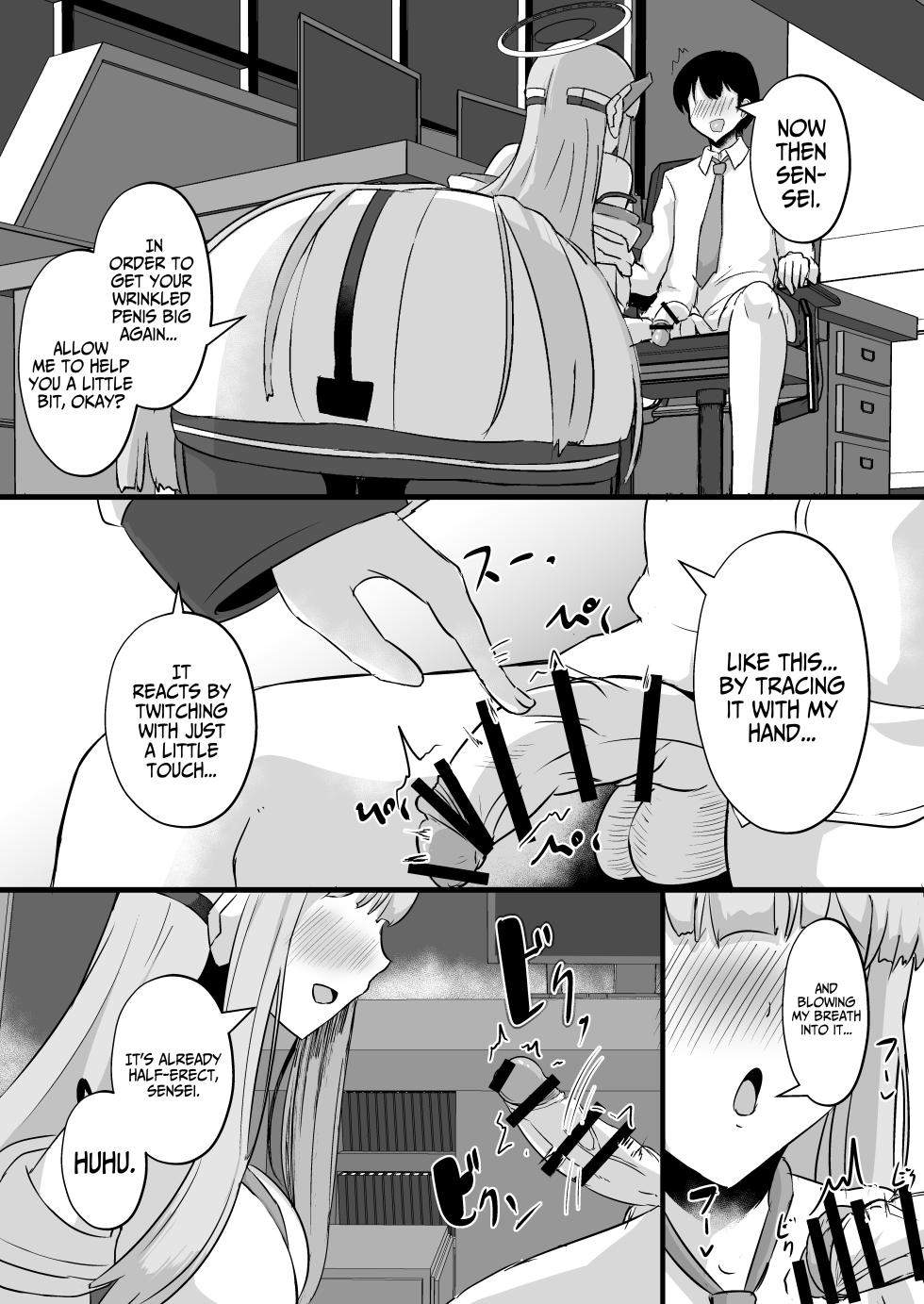 [CICADA (Varios)] Millennium Sakusei Benrishi | Millenium Semen Extraction Worker (Blue Archive) [English] {Doujins.com} [Digital] - Page 8