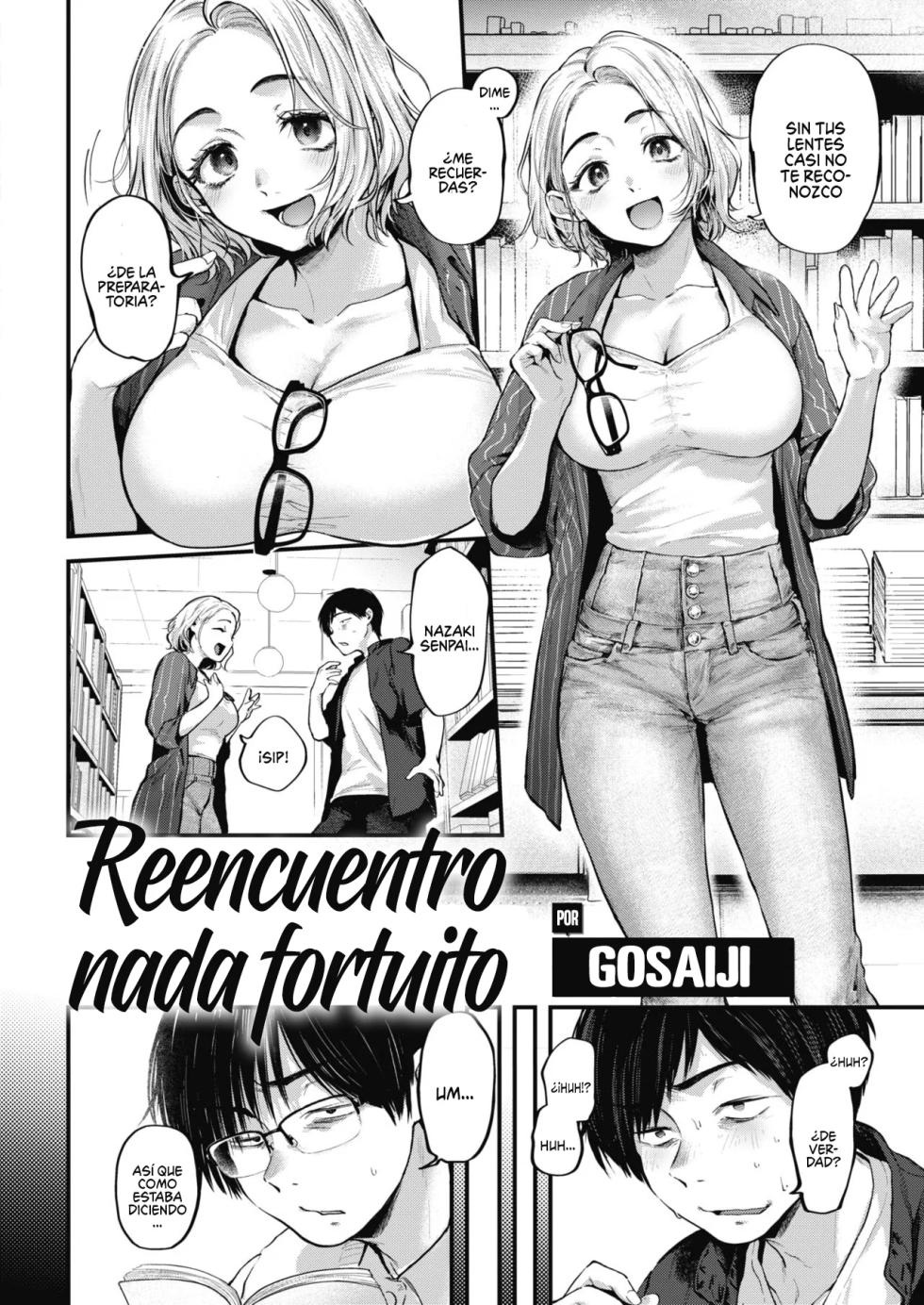 [Gosaiji] Saikai Tsuzuri | Reencuentro nada fortuito (COMIC Kairakuten 2021-12) [Spanish]  [Chocola Scan] [Digital] - Page 2
