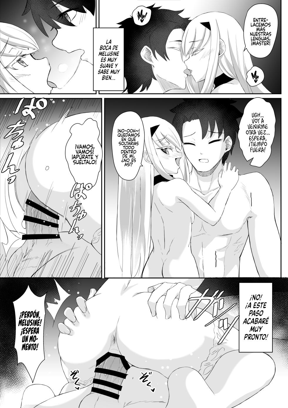 [A-icu Ryuu no Su (Reon.Hikiu)] FujiMelu Maryoku Kyoukyuu My Love Albion (Fate/Grand Order) [Spanish] [Rakuen Translations] [Digital] - Page 12
