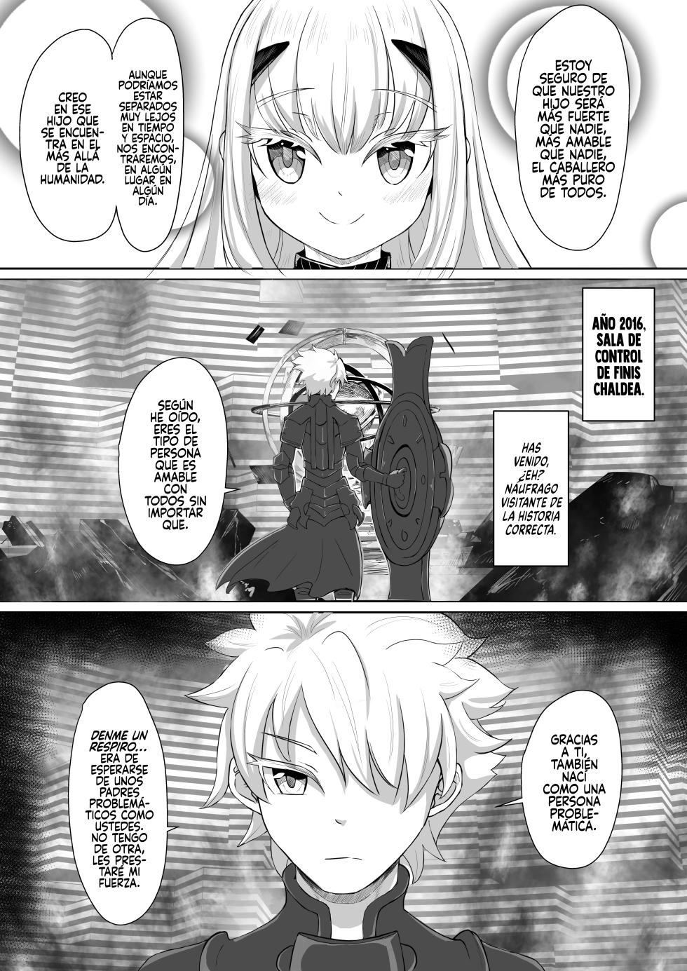 [A-icu Ryuu no Su (Reon.Hikiu)] FujiMelu Maryoku Kyoukyuu My Love Albion (Fate/Grand Order) [Spanish] [Rakuen Translations] [Digital] - Page 36