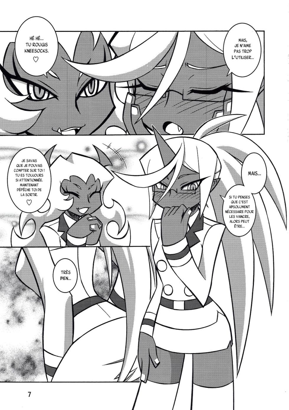 (C79) [Circle Taihei-Tengoku (Aratamaru)] NIGHT HEAD S&K (Panty & Stocking with Garterbelt) [French] {SAXtrad} - Page 6