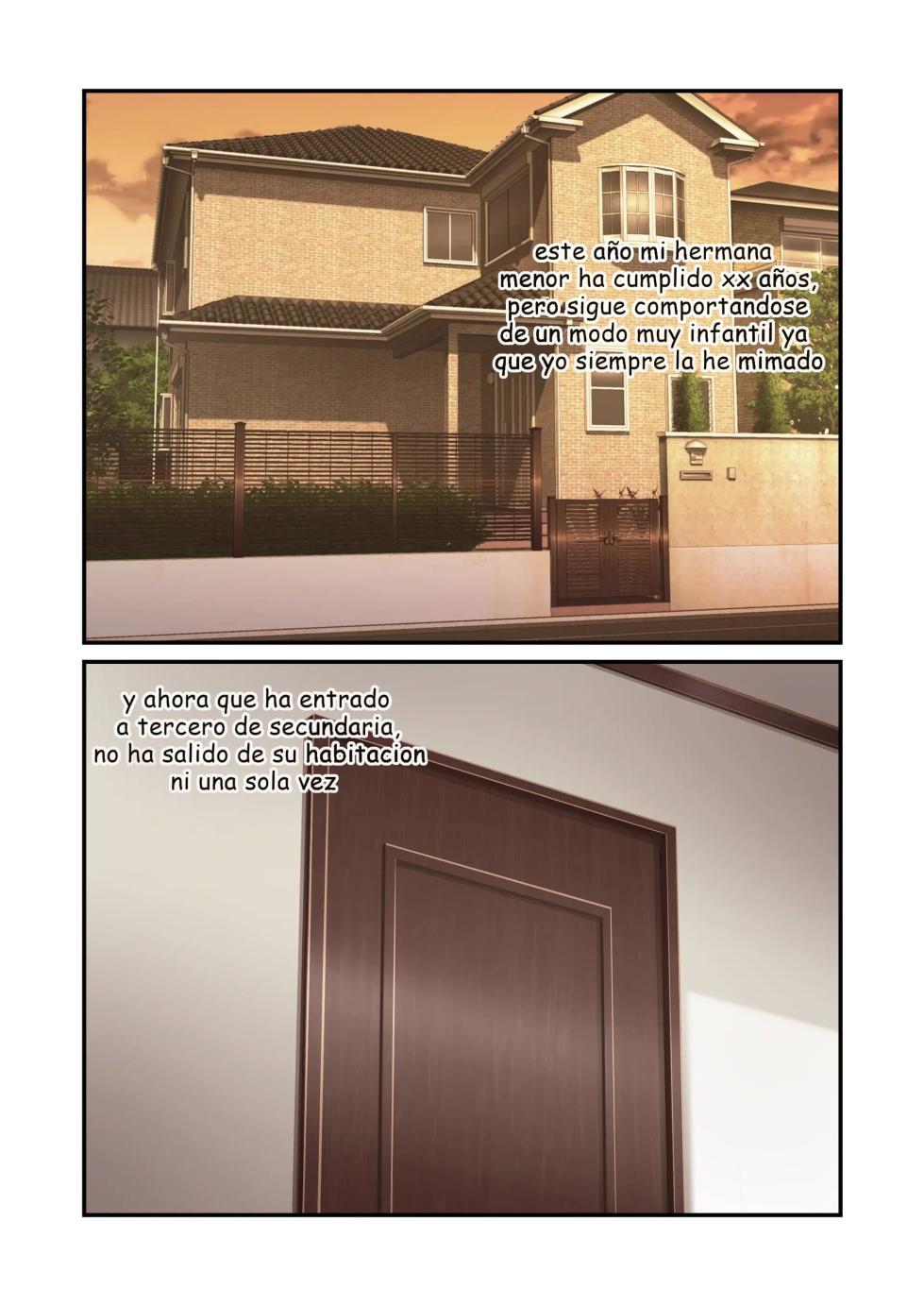 [Soto Meguro (Benzou)] Misuzu no Heya ~Hikikomori Imouto no Torarekata~ | como me arrebataron a mi hermana hikikomori [Spanish] - Page 2