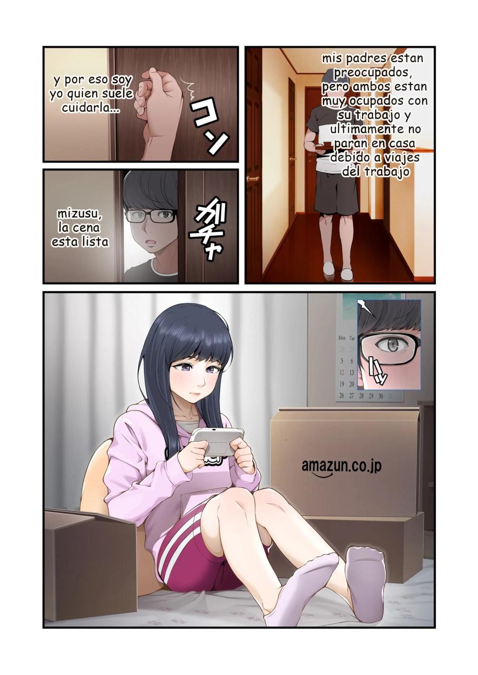 [Soto Meguro (Benzou)] Misuzu no Heya ~Hikikomori Imouto no Torarekata~ | como me arrebataron a mi hermana hikikomori [Spanish] - Page 3