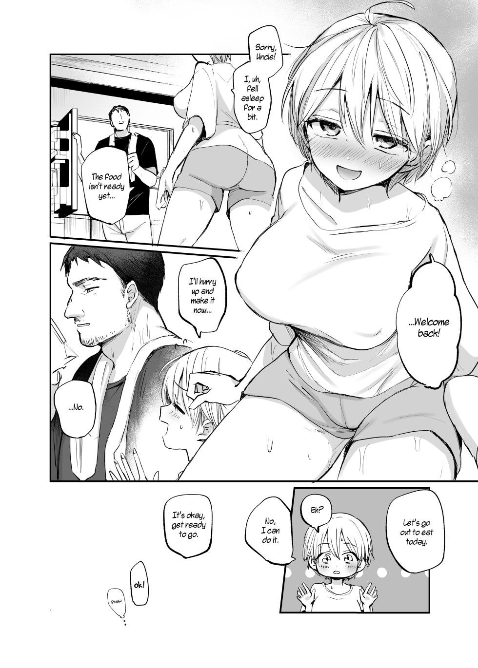 [Tetsukazuno Ao. (Emilio)] Nyotaika Shita Ore wa, Oji-san ni... | I Became a Woman, and my Uncle...[English] [WisdomWapiti] [Digital] - Page 24