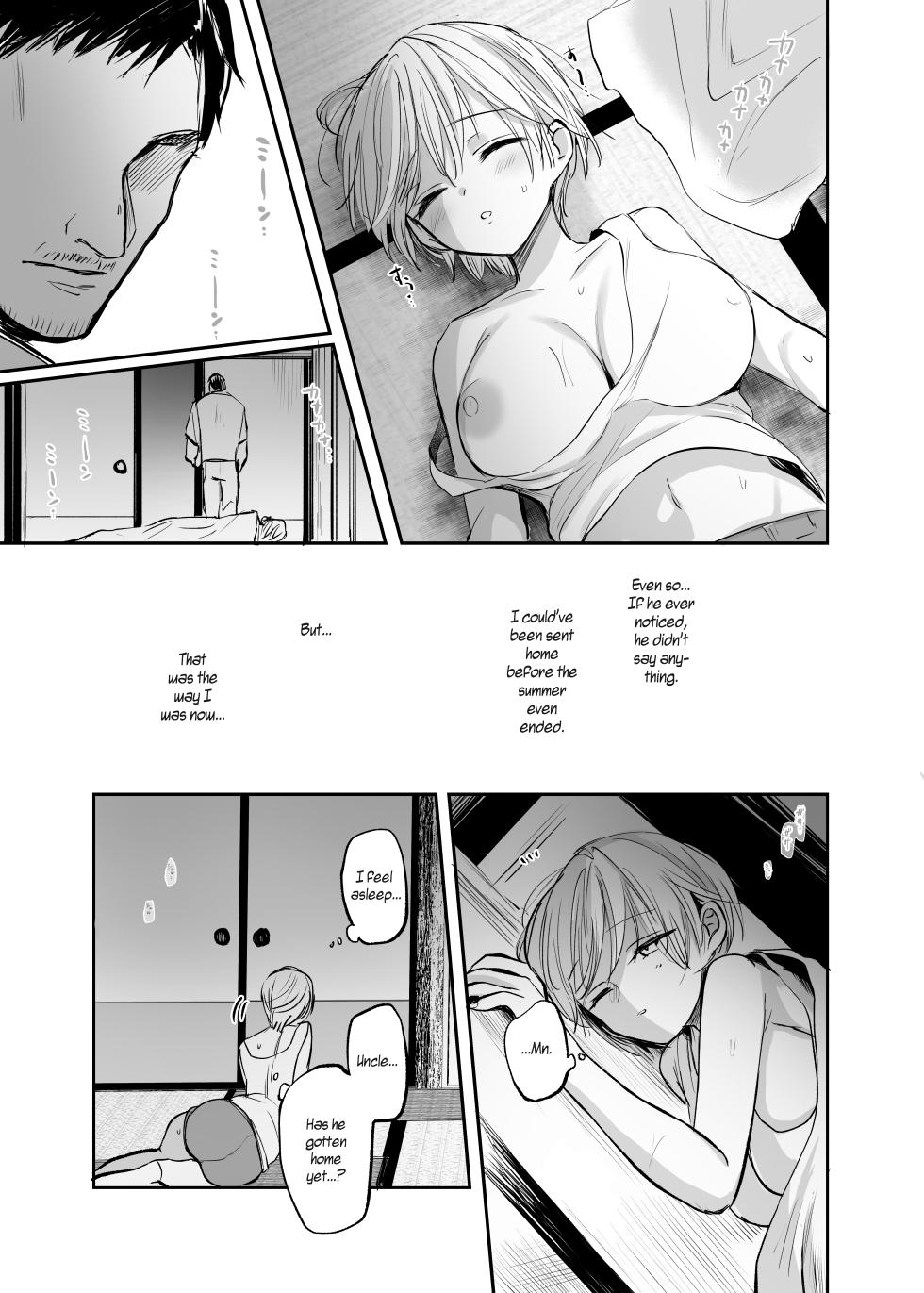 [Tetsukazuno Ao. (Emilio)] Nyotaika Shita Ore wa, Oji-san ni... | I Became a Woman, and my Uncle...[English] [WisdomWapiti] [Digital] - Page 31