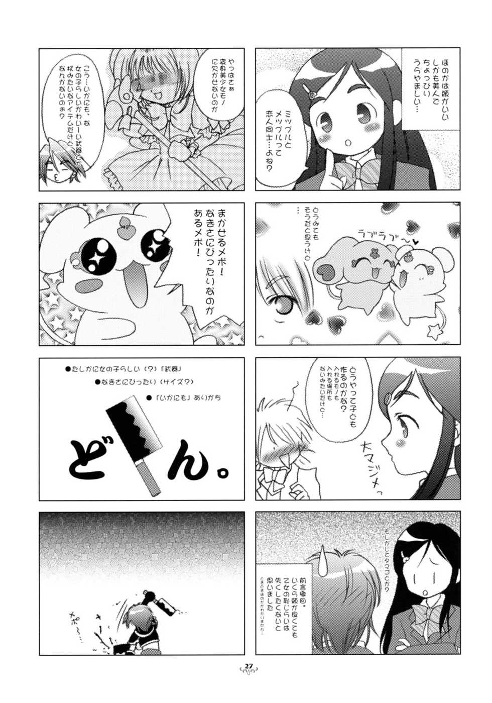 (C67) [DiGiEL (Yoshinaga Eikichi)] BlanBrulee (Futari wa Precure) - Page 26