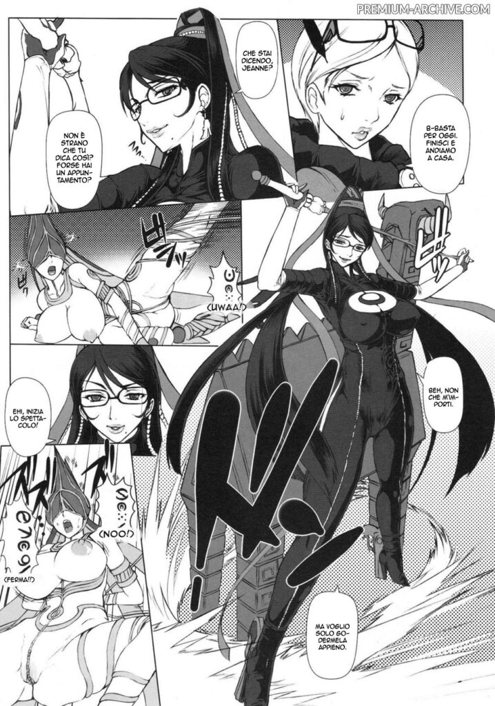 (C77) [Escargot Club (Juubaori Mashumaro)] Bitch & Fetish | Troie e Fetish (Bayonetta) [Italian] - Page 5