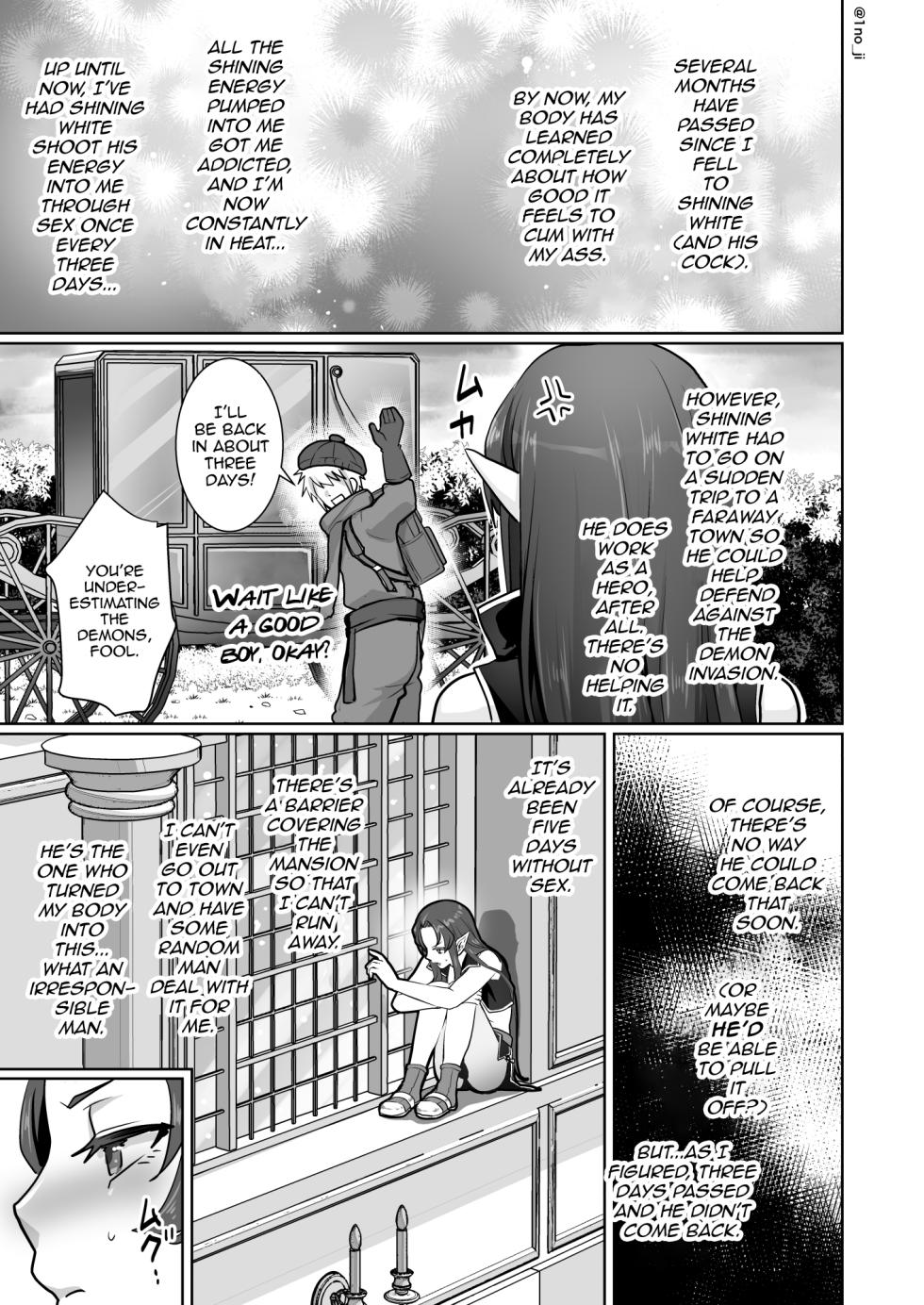 [Orgasm Slap (Ichino Miruku)] Maou-gun no Moto Kanbu ga Yuusha ni Makete Mesu ni Sareru Hanashi 1 [English] [mysterymeat3] - Page 36