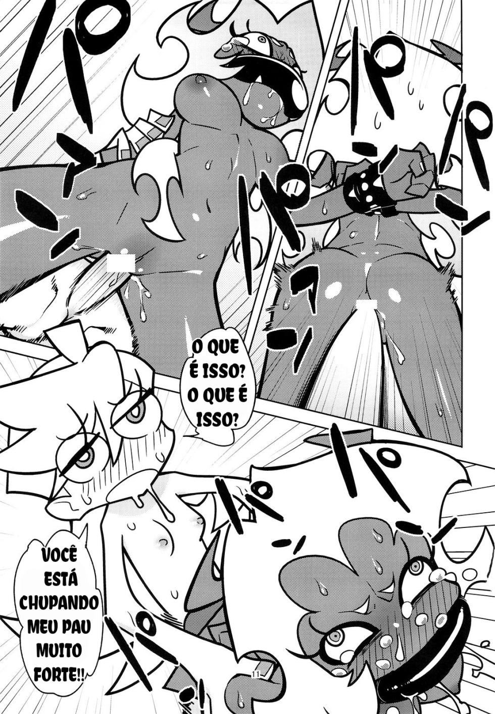 [Hamanasu Chaya (Hamanasu)] Oshioki! Demon Sisters (Panty & Stocking with Garterbelt) [Portuguese-BR] - Page 11