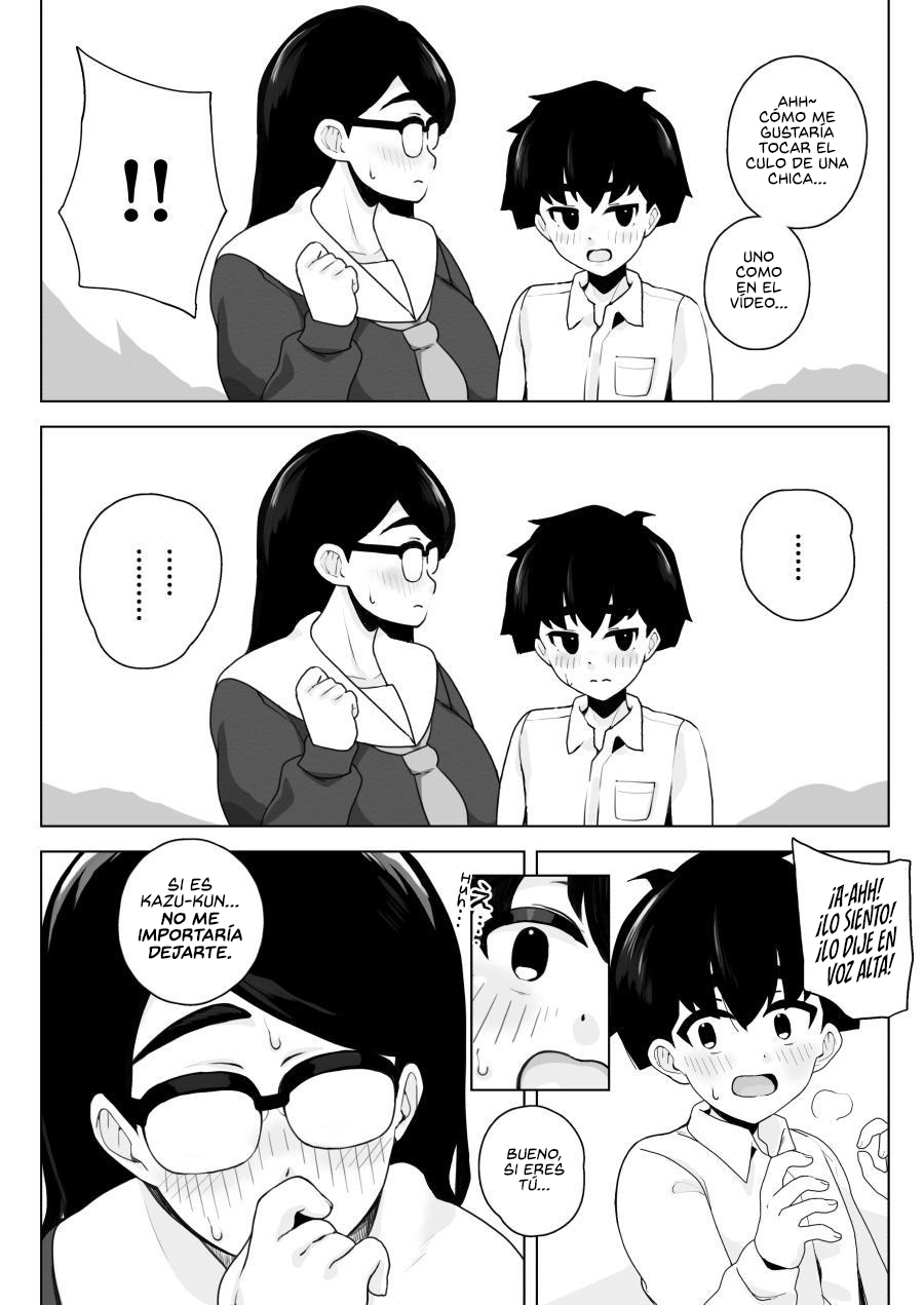 [Sasanoha Toro] Class 1 Shiri ga Dekai Megane no Osanajimi ni Nakadashi Shiro to Honnou ga Itte iru | Mi Instinto me Dice que me Corra Dentro de mi Amiga de la Infancia quien tiene el Culo más Grande de mi Clase y usa Anteojos [Spanish] [NekoCreme] - Page 9