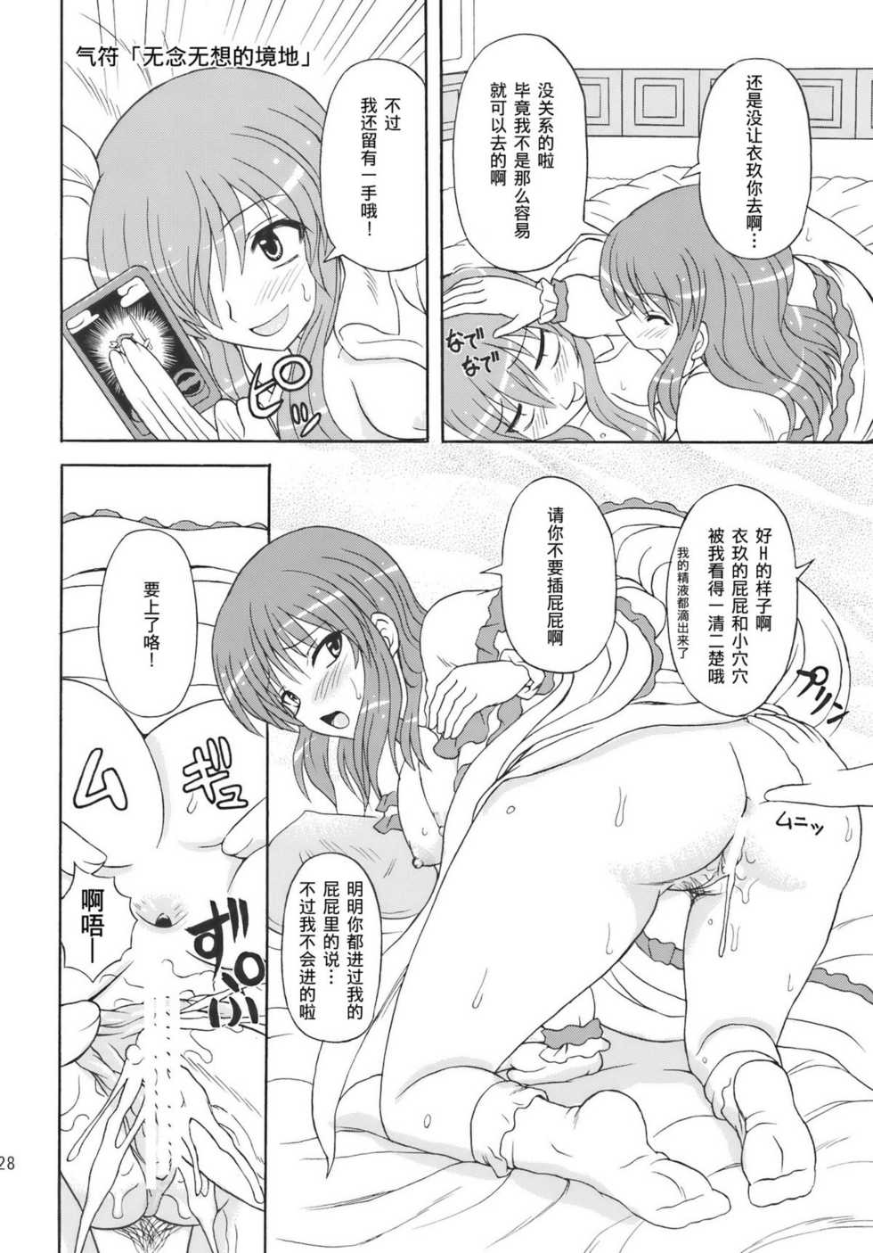 (C77) [Takakuya (Takaku Toshihiko)] Touhou Youjo Ranbu 10 (Touhou Project) [Chinese] - Page 28