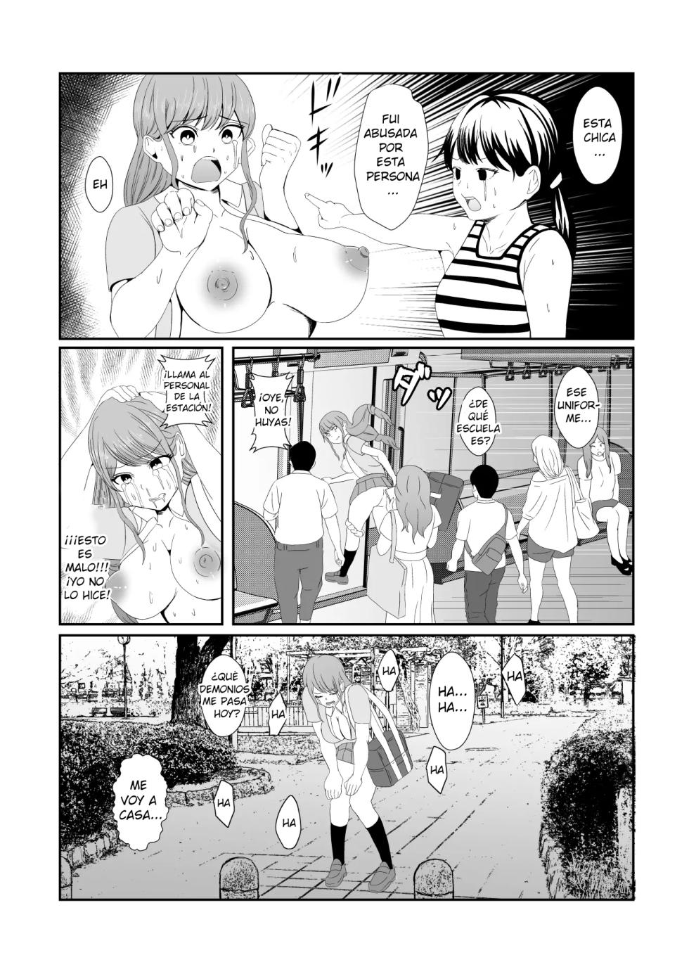 [Icchao Murasakiimoren new] Yuurei ni Hyoui sarete Muishiki ni Chijo Koui o Kurikaeshite shimau Gal | 	Una chica poseída por un espíritu repite actos pervertidos inconscientemente [Spanish] - Page 24