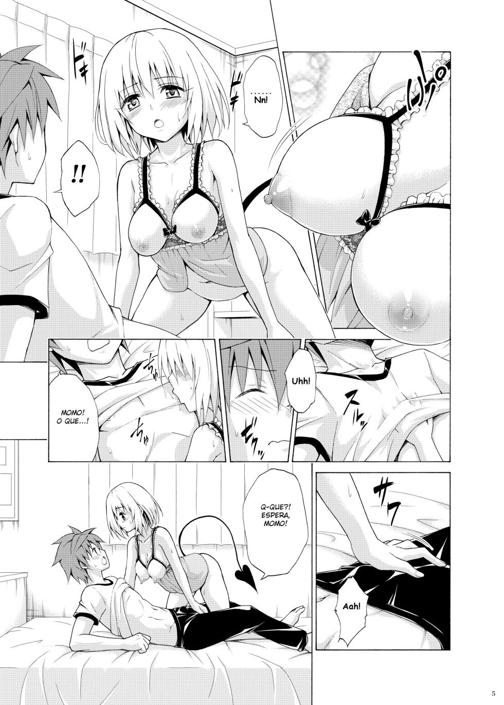 [TORA MACHINE (Kasukabe Taro)] Mezase! Rakuen Keikaku Vol. 9 (To LOVE-Ru) [Portuguese-BR] [Tertium] [Digital] - Page 4