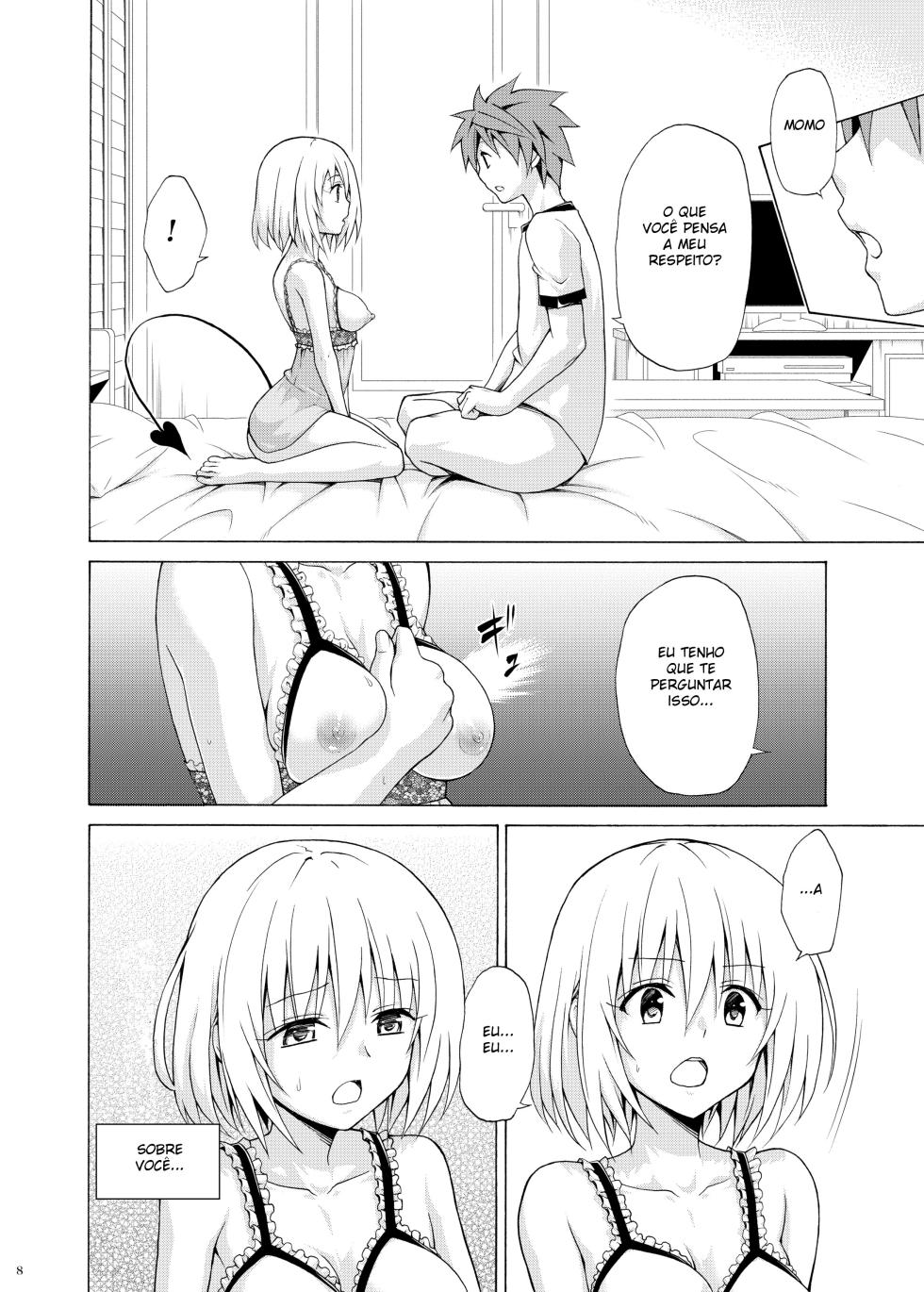 [TORA MACHINE (Kasukabe Taro)] Mezase! Rakuen Keikaku Vol. 9 (To LOVE-Ru) [Portuguese-BR] [Tertium] [Digital] - Page 7