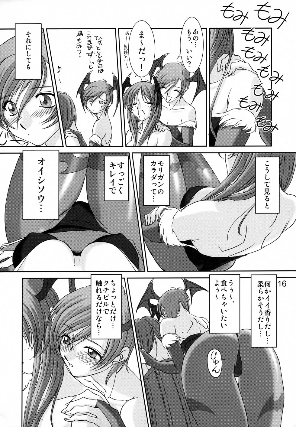 [Chaotic Arts (Akihiro, Mita Kurumi)] EncounteR ~memories~ (Darkstalkers) - Page 15