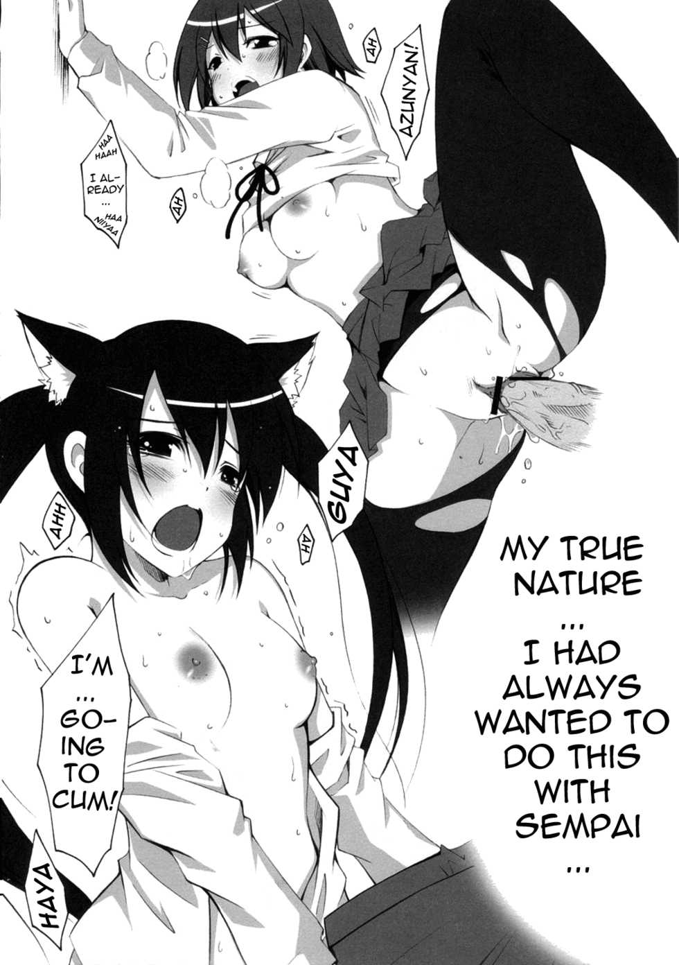 (COMIC1☆4) [MIX-ISM (Inui Sekihiko)] A to Z Nyan Bang!! (K-ON!) [English] =Team Vanilla= - Page 21