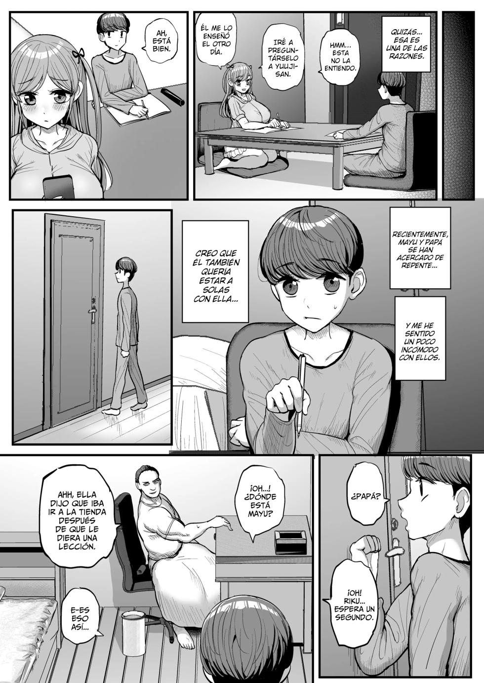 [Sanman Sanzen Koiking (Tyranu)] Minimum Kanojo wa Oyaji no Seidorei -Kazoku Ryokou Hen- | Mi Pequeña Novia Es La Esclava Sexual De Mi Padre ~Graduación~ [Spanish] [Lo Hago por Diversión] [Digital] - Page 16