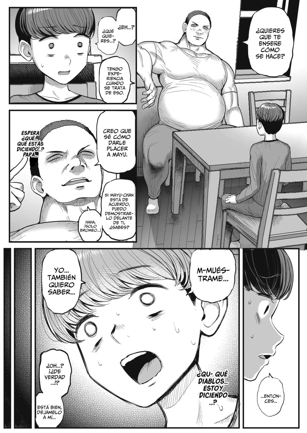 [Sanman Sanzen Koiking (Tyranu)] Minimum Kanojo wa Oyaji no Seidorei -Kazoku Ryokou Hen- | Mi Pequeña Novia Es La Esclava Sexual De Mi Padre ~Graduación~ [Spanish] [Lo Hago por Diversión] [Digital] - Page 36