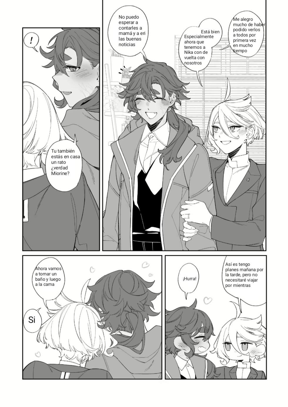 [ZhuoTian] Rehabili Yawa | Nighttime Rehabilitation (Mobile Suit Gundam: The Witch from Mercury) [Spanish] [Scan DIY +18] - Page 2