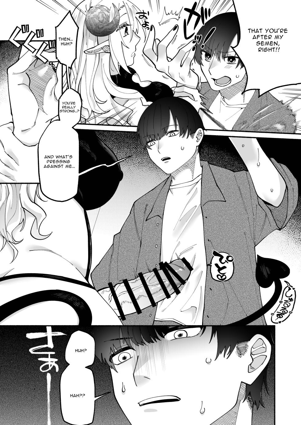 [Hidarimigi (Nitouhen)] Futanari Succubus ni Rettoushu to Wakarasaremashita -Zako Mesu Soshitsu Ariari Omanko Onii-san Mikke!- [English] [Anamio Animus] - Page 10
