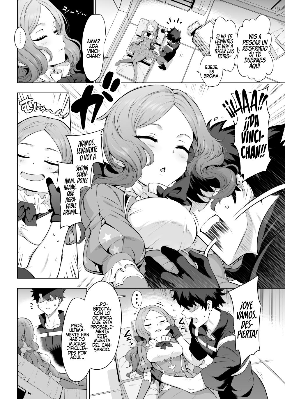 [Tottoko Mtarou (Mda Starou)] Da Vinci-chan★Code (Fate/Grand Order) [Spanish] [Rakuen Translations] [Digital] [Decensored] - Page 4