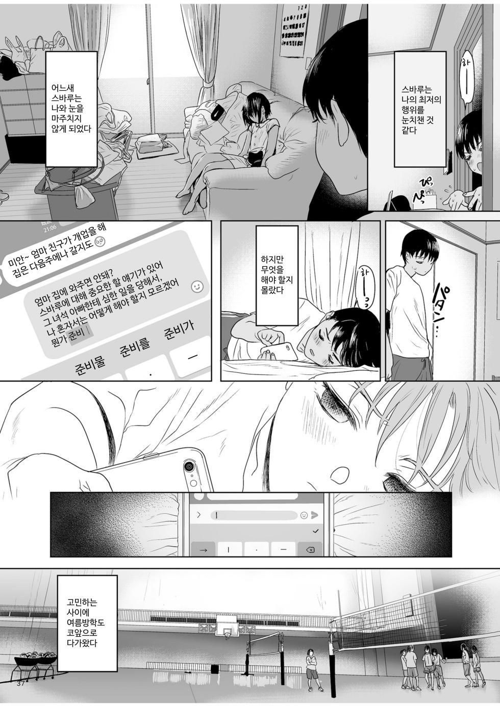 [Yurerutikuwabu (Numata Chihiro)] Shishunki Ibunroku | 사춘기 이문록 [Korean] [Digital] - Page 36