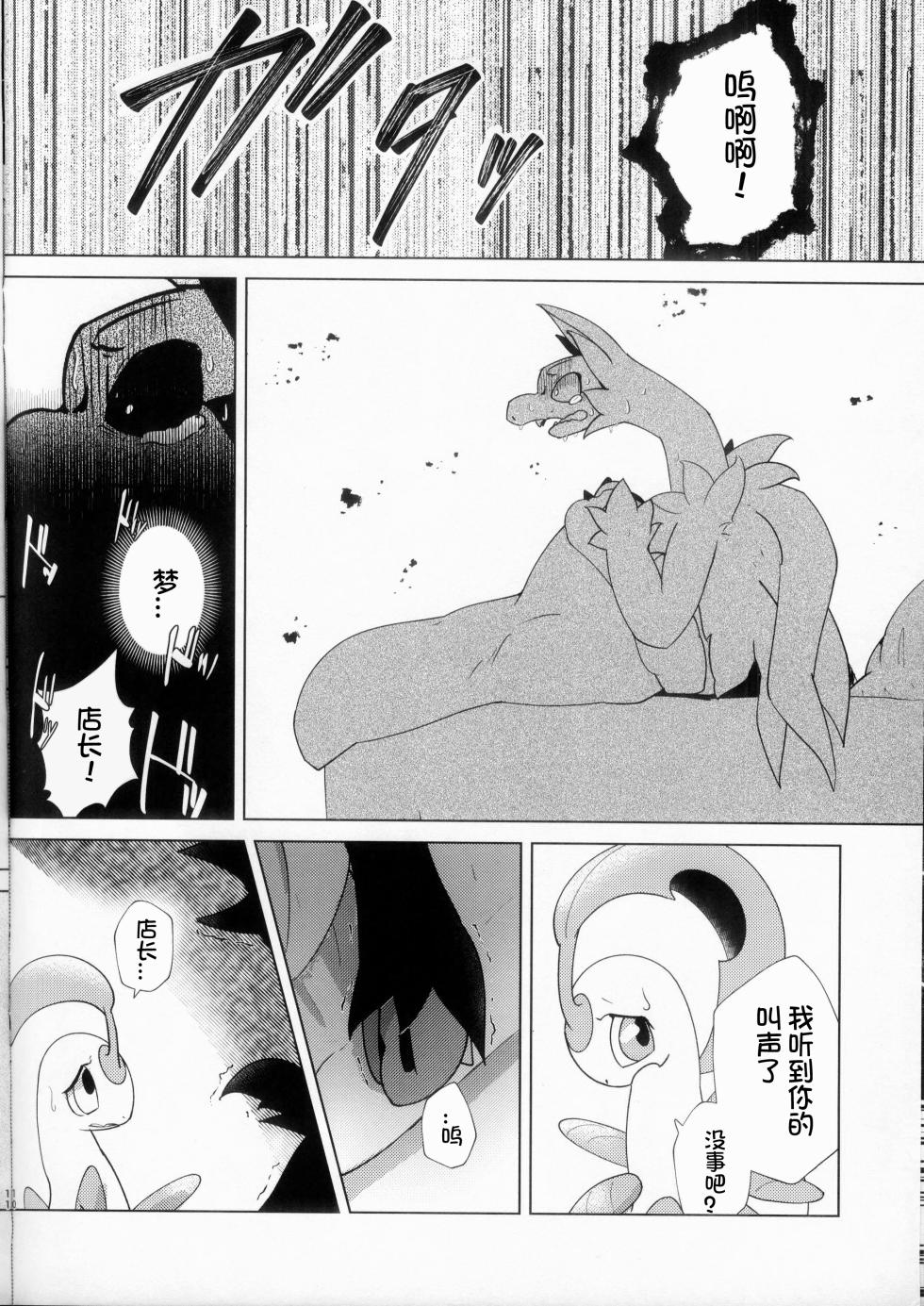 (Kemoket 13) [Shimashi ma Magukappu (Vcrow Shuu)] Ginger◇LemonTea | 生姜◇柠檬茶 (Pokémon) [Chinese] [火兔汉化组] - Page 10