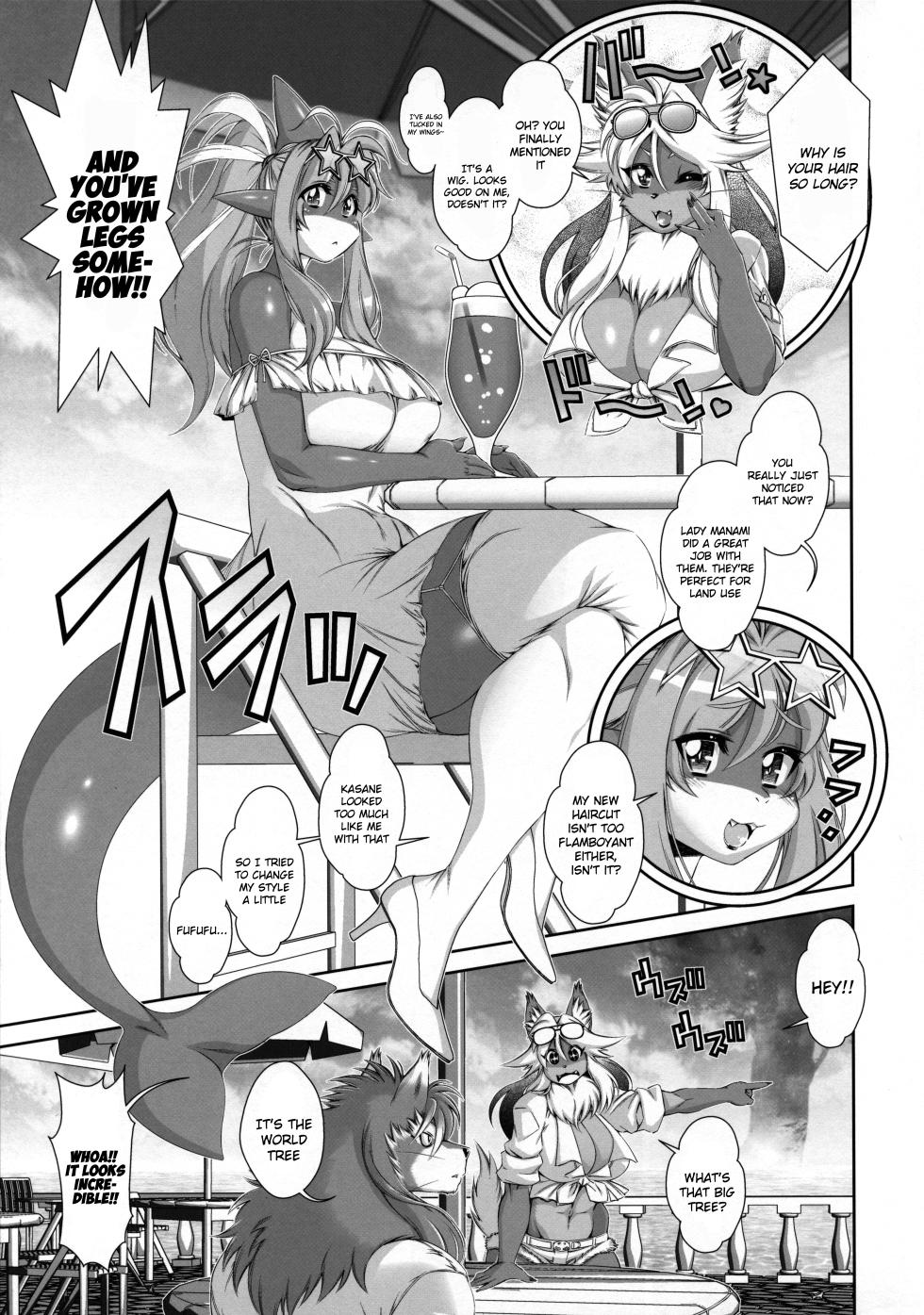 [Sweet Taste (Amakuchi)] Mahou no Juujin Foxy Rena 18 (English) (Decensored) [Klub Kemoner] - Page 8