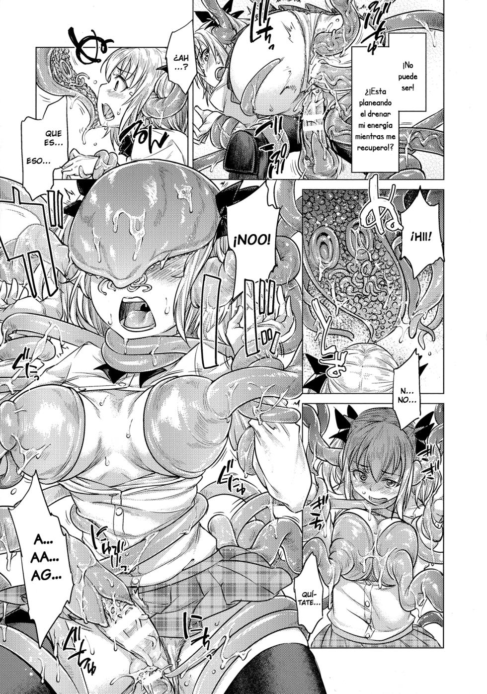 [Sexyturkey] Tentacle Maiden (Chakugai Chijoku - Armoraped) [Spanish] [TheApofVerse] [Digital] - Page 15