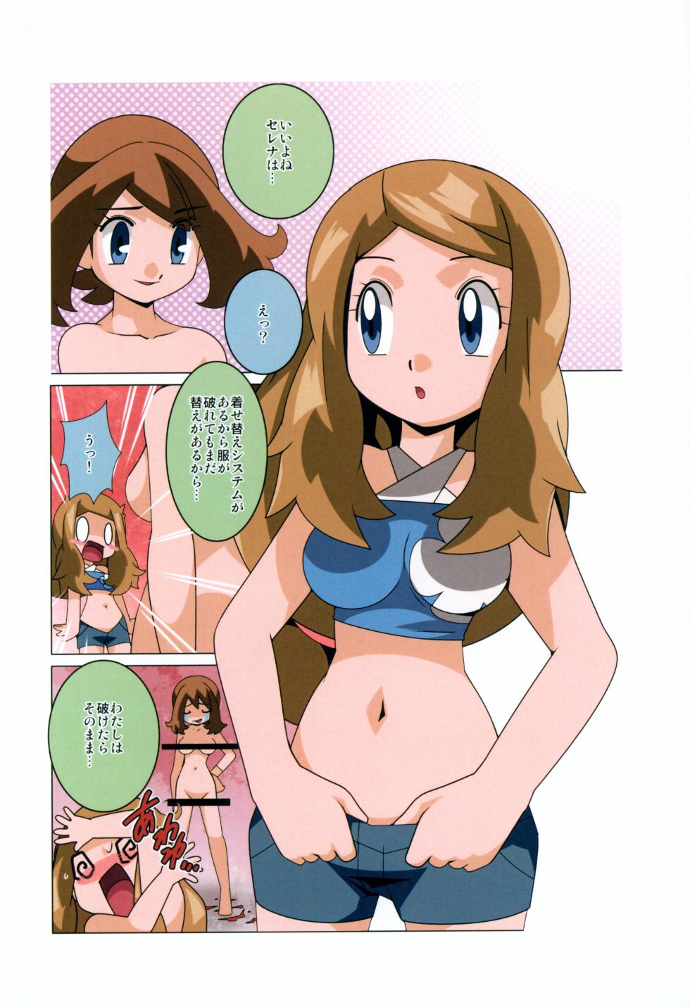 (C92) [Hain's (Hainchu)] Mega Shinka de Fuku ga Hajiketobu Illust-bon (Pokémon) - Page 17