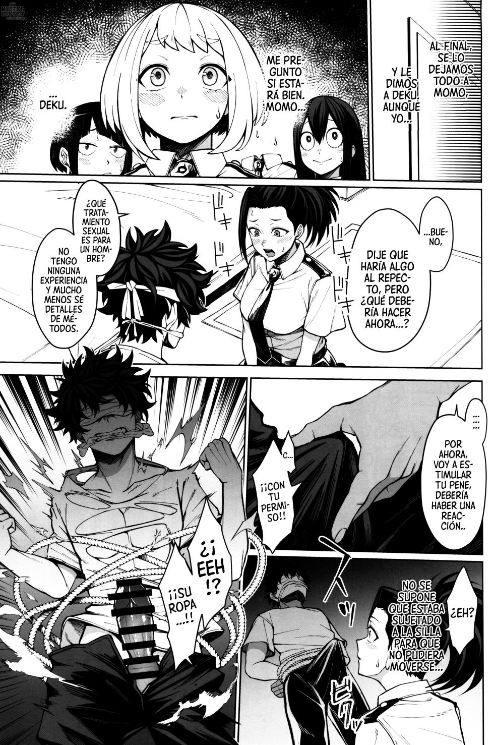 (C102) [cobalt green (Kobaji)] Oki o Tashika ni | Mantén La Compostura (My Hero Academia) [Spanish] [Mister Nugget] - Page 6