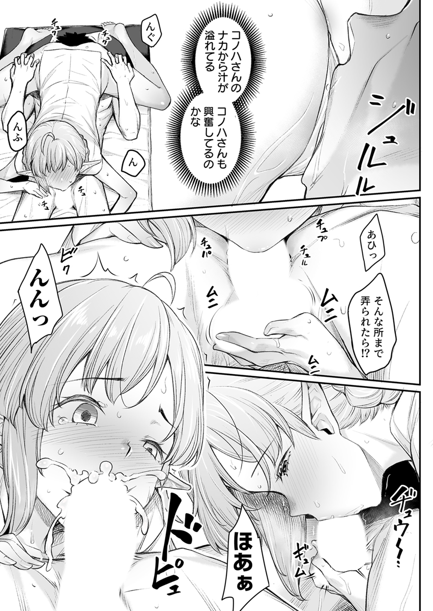 [Area14 (Kasei)] Ecchi na Elf to no Kurashikata Vol. 4 ~Elf no Oyado, Toroketa Asoko de Tabibito Iyasu~ [Digital] - Page 19