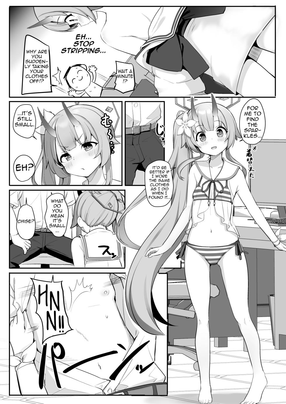 [Milk Pudding (Jamcy)] Mizugi da yo Ippai Dasete Ureshii ne (Blue Archive) [English] [Shiririn] [Digital] - Page 4