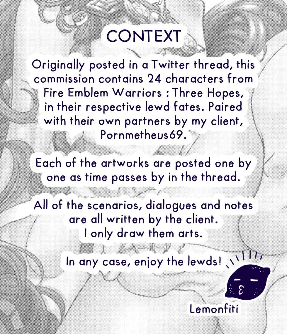 Lemonfiti Commission: Pornmetheus69's Fire Emblem Warriors: Three Lewds - Page 2