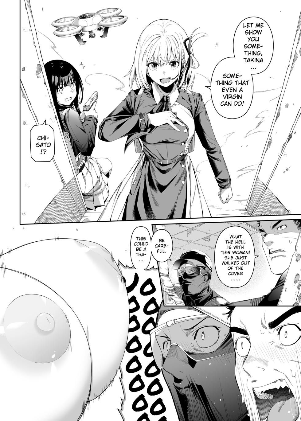 [Bad Mushrooms (Chicke III, 4why)] Junketsu no Sainou | Gift Of Purity (Lycoris Recoil) [English] [Daddy Scan Me Harder!] [Digital] - Page 7