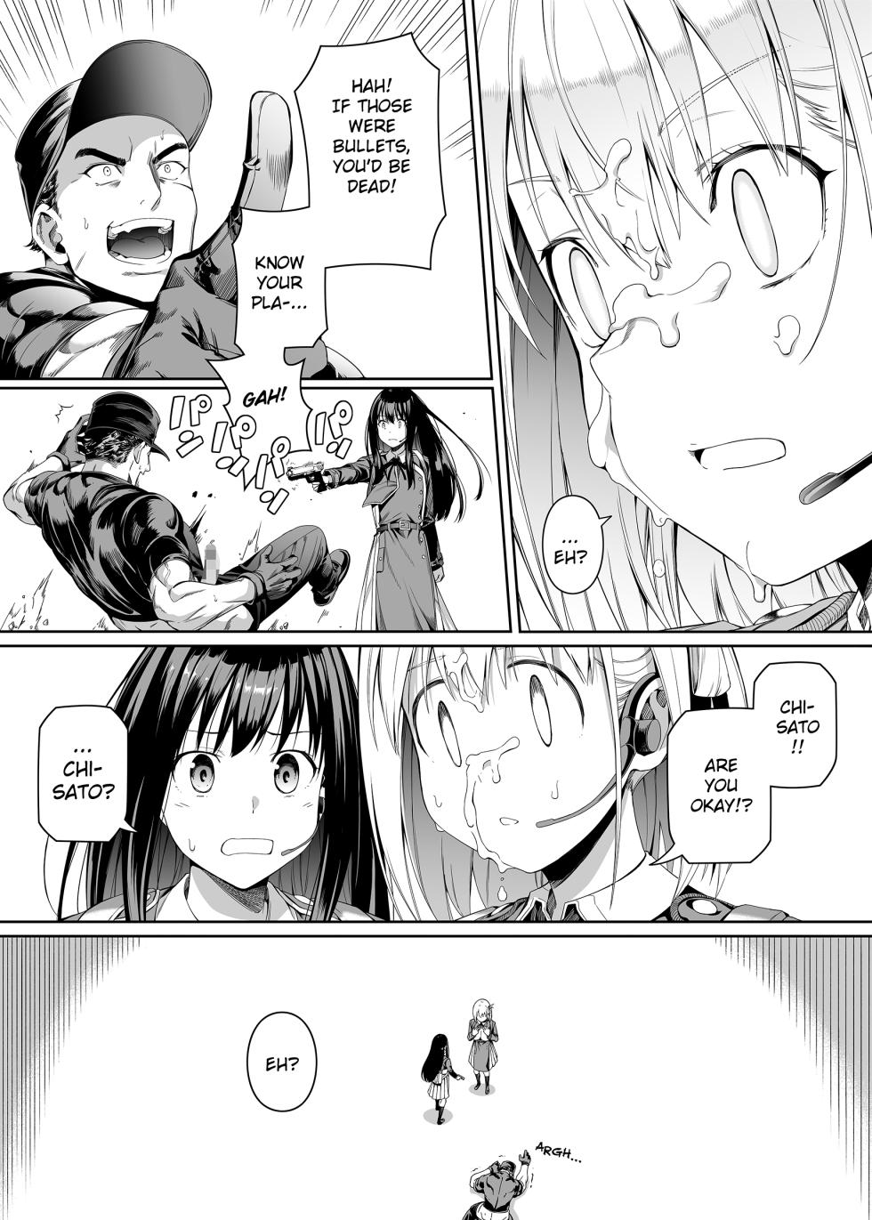 [Bad Mushrooms (Chicke III, 4why)] Junketsu no Sainou | Gift Of Purity (Lycoris Recoil) [English] [Daddy Scan Me Harder!] [Digital] - Page 16