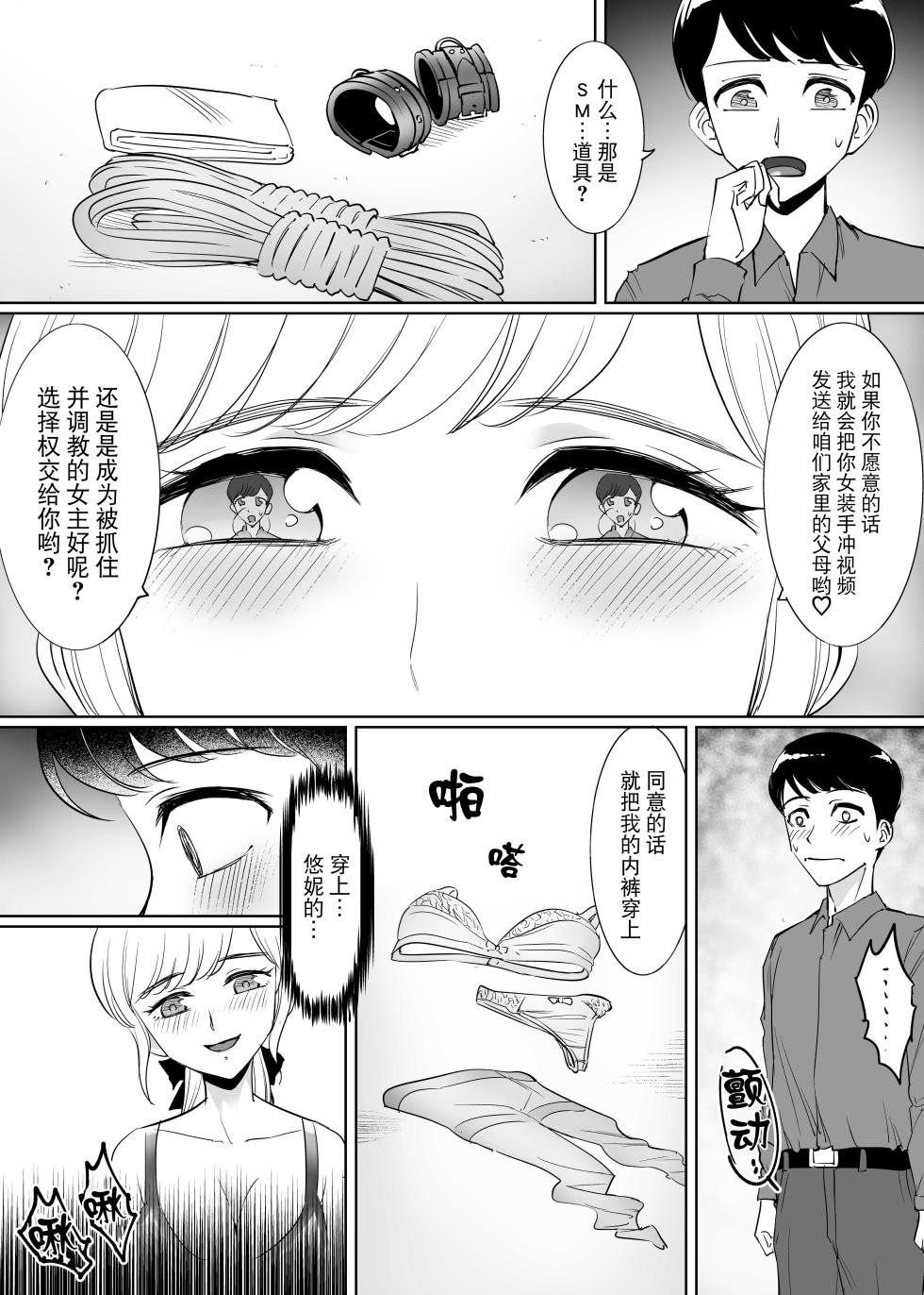 [Rouran Shoujo (tat)] Mesu Ochi Otokonoko no Kekkon[Chinese] [BLUE氪个人翻译] - Page 8