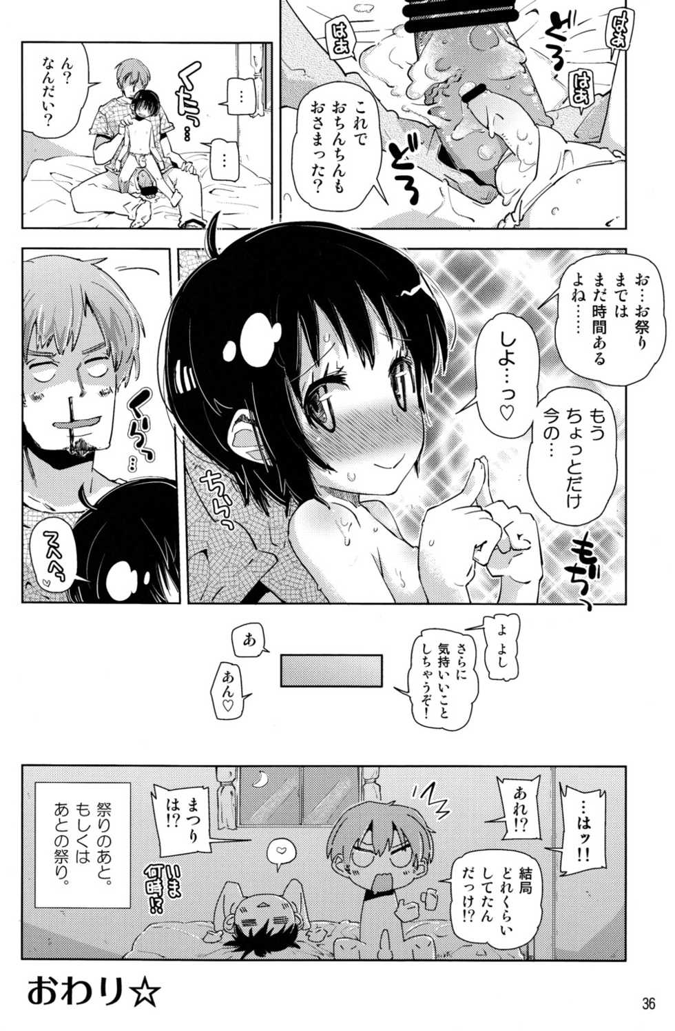 (Shota Scratch 12) [Shota Scratch Jikkou Iinkai (Various)] Shime Komi! Fundoshi Shounen Anthology - Page 36