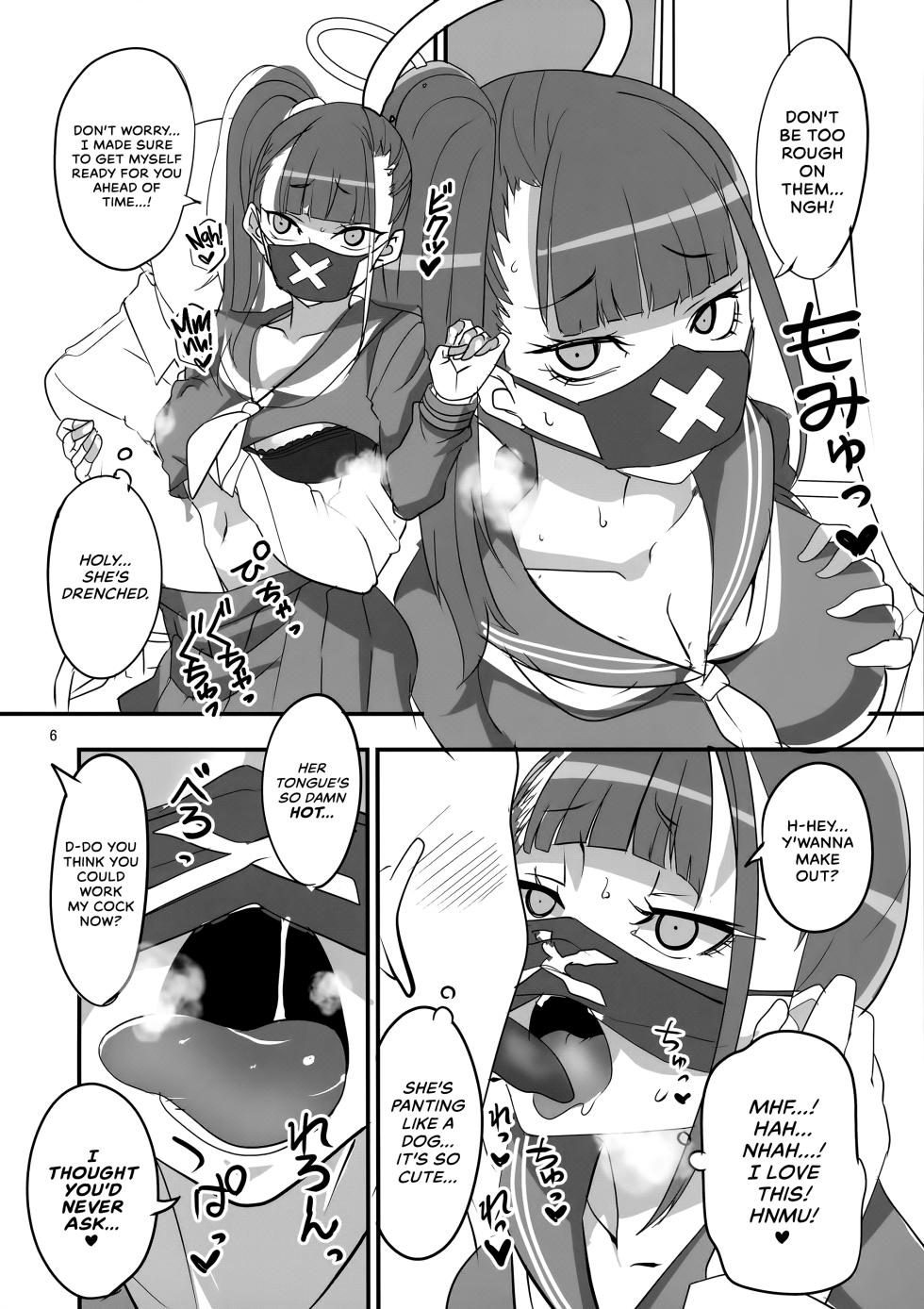 (C101) [BlueMage (Aoi Manabu)] MobDeli (Blue Archive) [English] [head empty] - Page 5