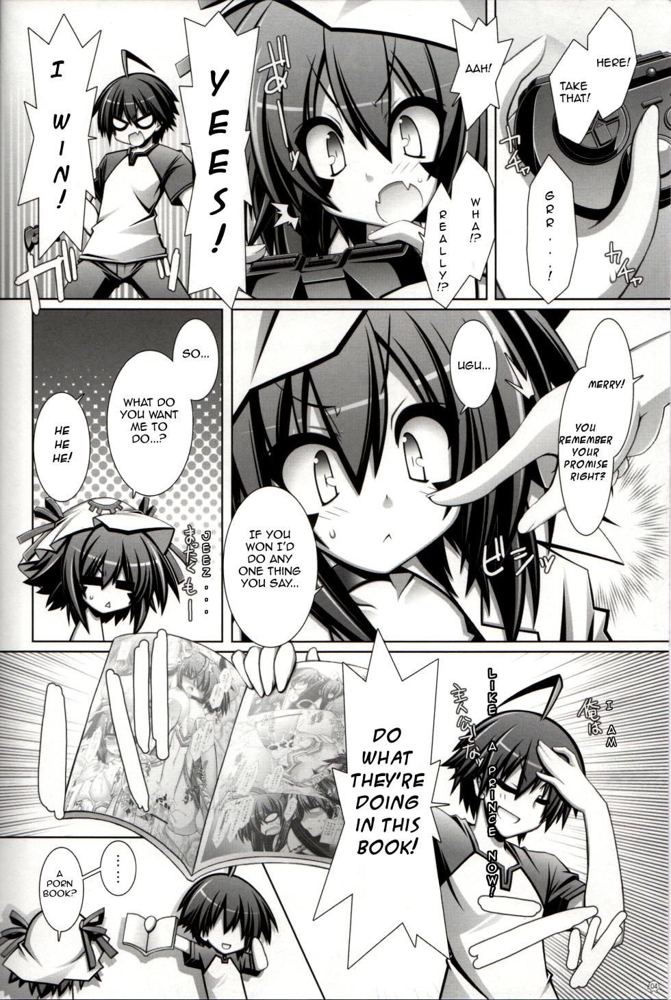 (C80) [ICE COFFIN (Aotsuki Shinobu)] Merry-san no XXX!! | Mr. XXX! It is! (Yumekui Merry) [English] [Namidatranslations] - Page 3