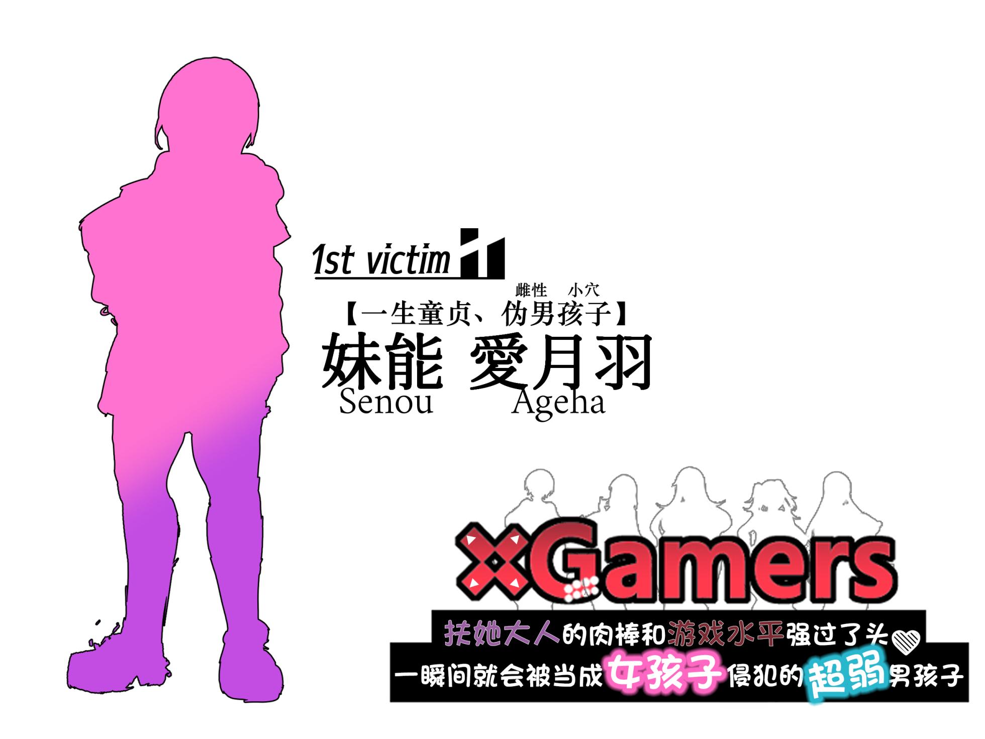 [Kimagure na Bakeneko (Jenigata)] x Gamers Futanari-sama-tachi ga Chinpo mo Game mo Tsuyosugite Attoiumani Onnanoko (Hameana) ni sarechau Yowwa~i Otokonoko [际你太美个人汉化] - Page 2