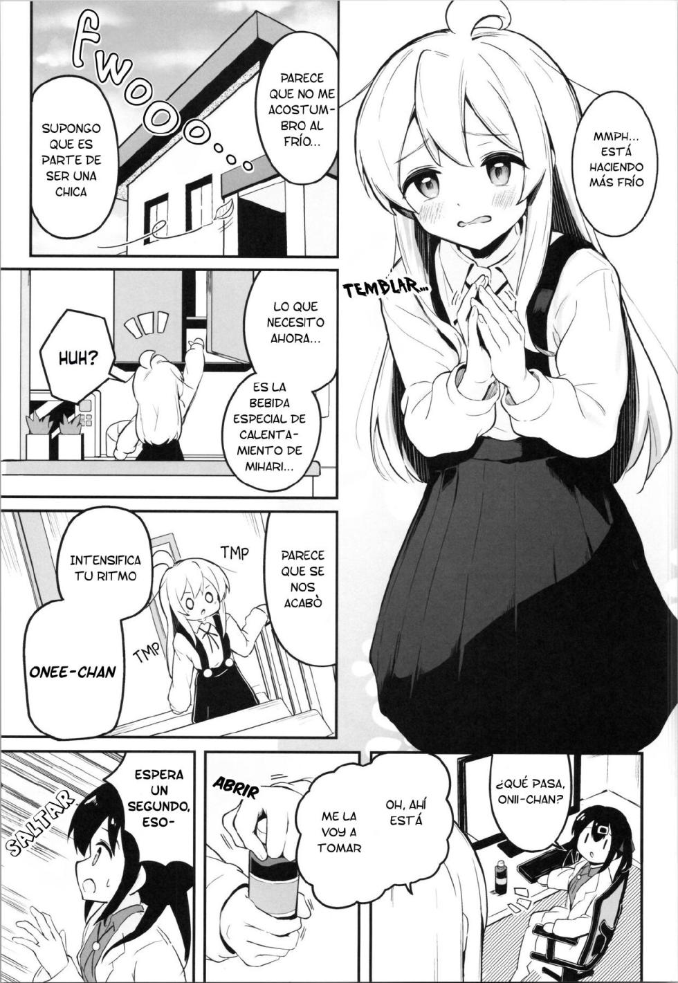 (C102) [Tsuyudaku Sugar (Suzushimo)] Yappari Onii-chan nanda yo ne! (Onii-chan wa Oshimai!) [Spanish] [HanaTachibanaLily] - Page 4