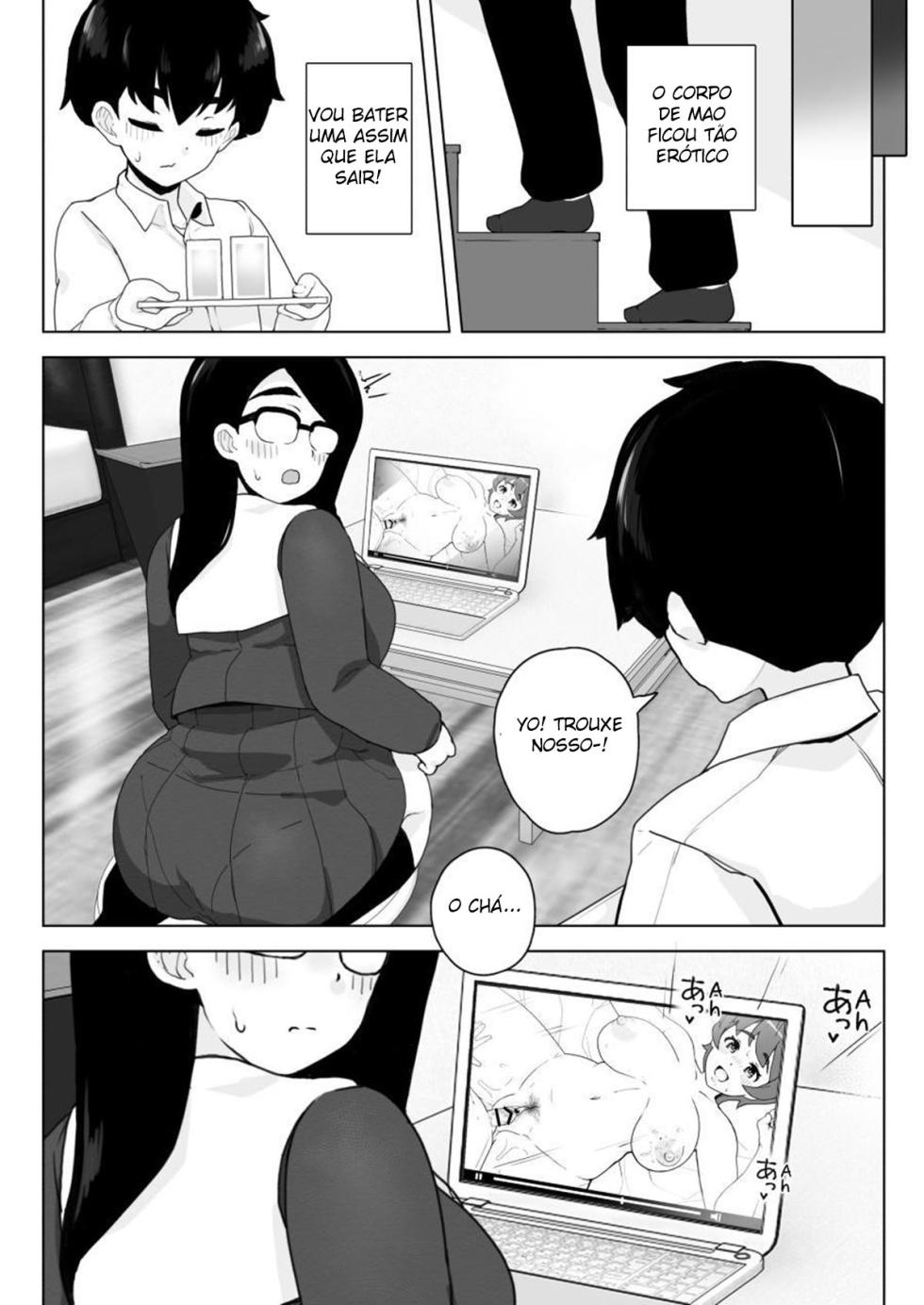 [Sasanoha Toro] Class 1 Shiri ga Dekai Megane no Osanajimi ni Nakadashi Shiro to Honnou ga Itte iru [Portuguese-BR] - Page 5