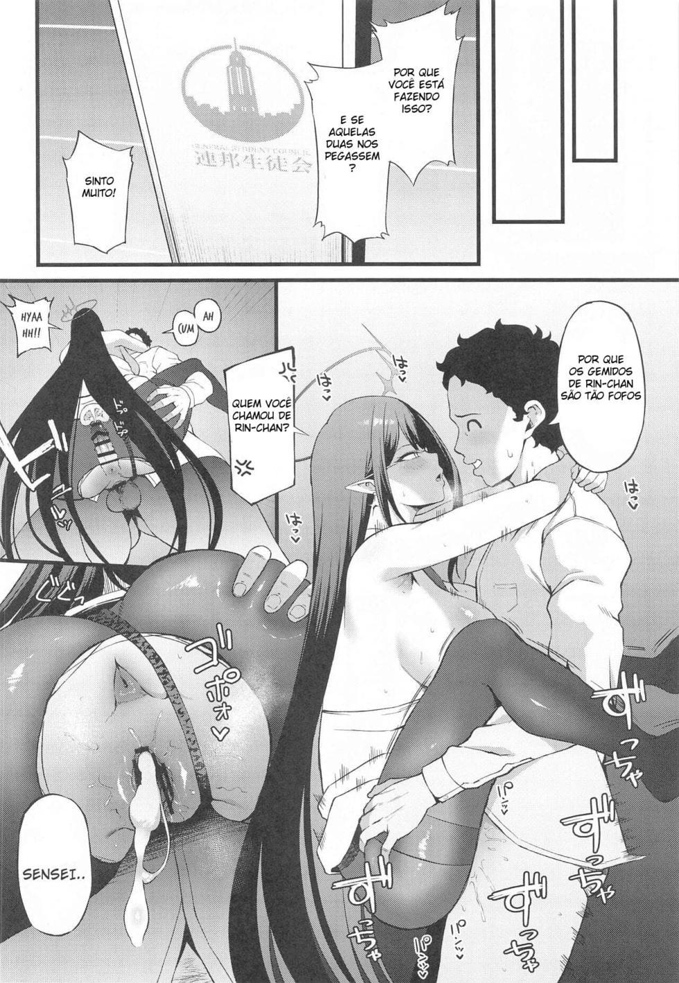 (C102) [Small Marron (Asakura Kukuri)] Nanakami Rin wa Hatsujouki | Nanagami Rin is in Heat (Blue Archive) [Portuguese-BR] - Page 22