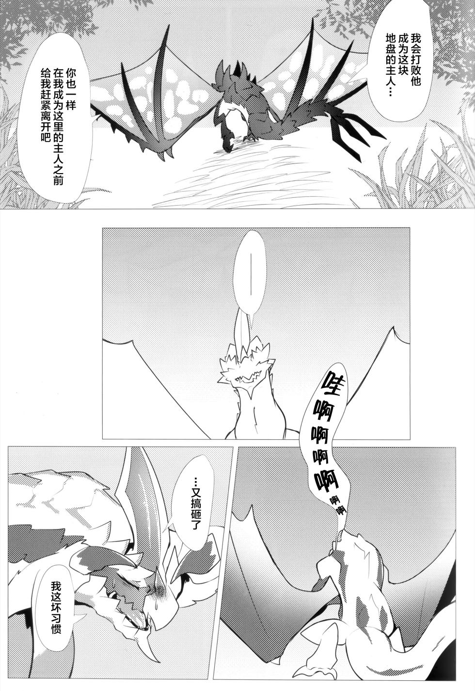 (Kemoket 12) [increase増田 (Feruta)] Hangyaku no Tsubasa ga Majiwaru Koku | 反逆之翼的交汇之刻 (Monster Hunter) [Chinese] [ZX个人汉化] - Page 12