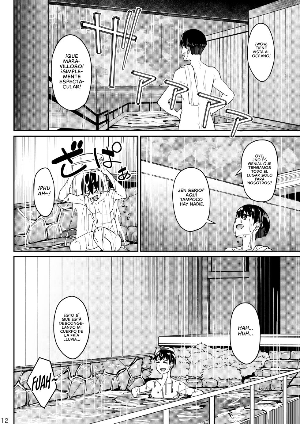 [Ikebukuro Distillery (Kosuke Haruhito)] Mankitsu-chu 3 Onsen Chapter | Pasándola a lo Grande Capitulo 3: Onsen [Spanish] [NekoCreme] [Digital] - Page 11